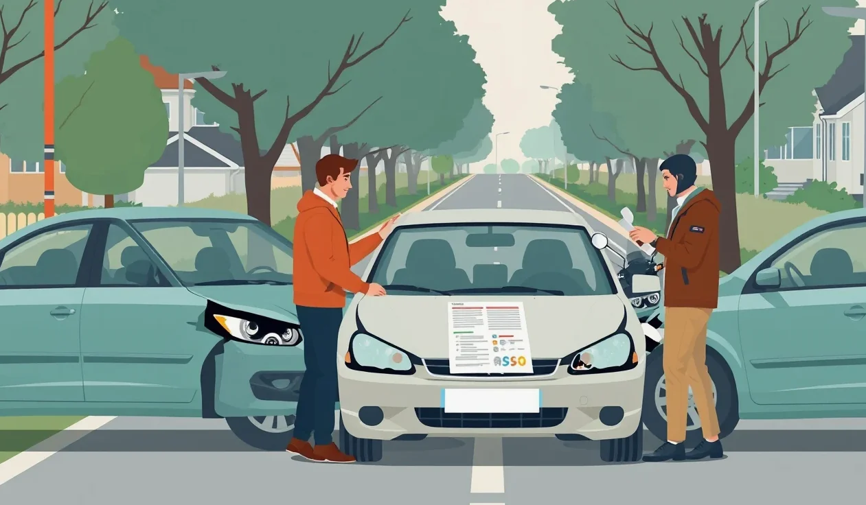 Žlté odťahové vozidlo nakladá nepojazdné osobné auto na krajnici cesty