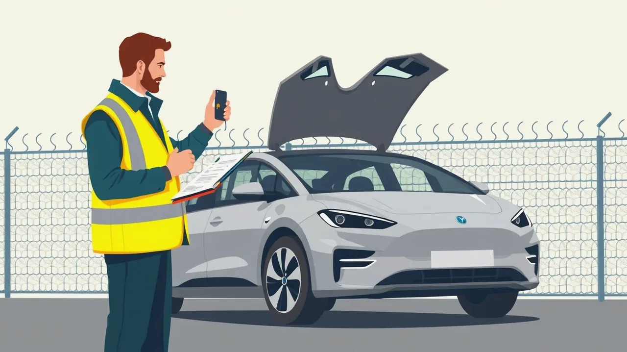 Mechanik v autorizovanom servise vykonáva diagnostiku trakčného akumulátora