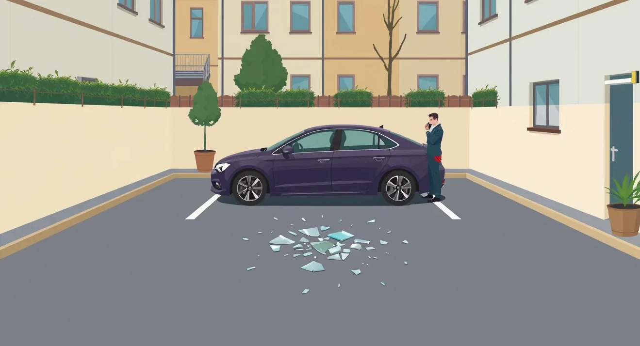 Osobné a úžitkové automobily zaparkované pred sídlom firmy