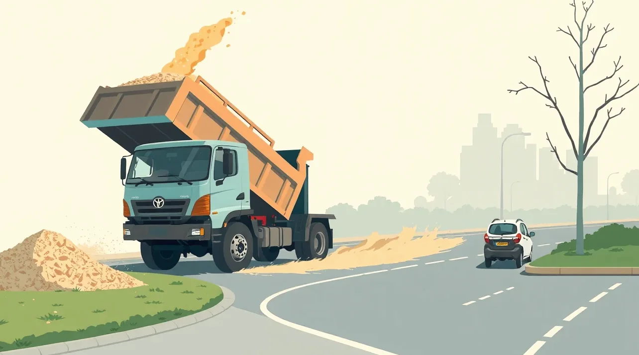 Moderný nákladný automobil Tatra Phoenix pripravený na jazdu v teréne