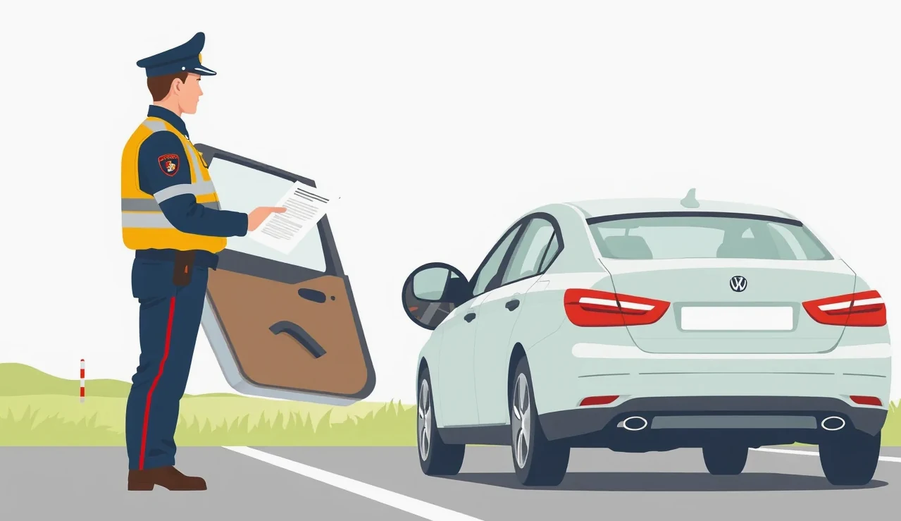 Zelená karta poistenia vozidla položená na palubnej doske automobilu