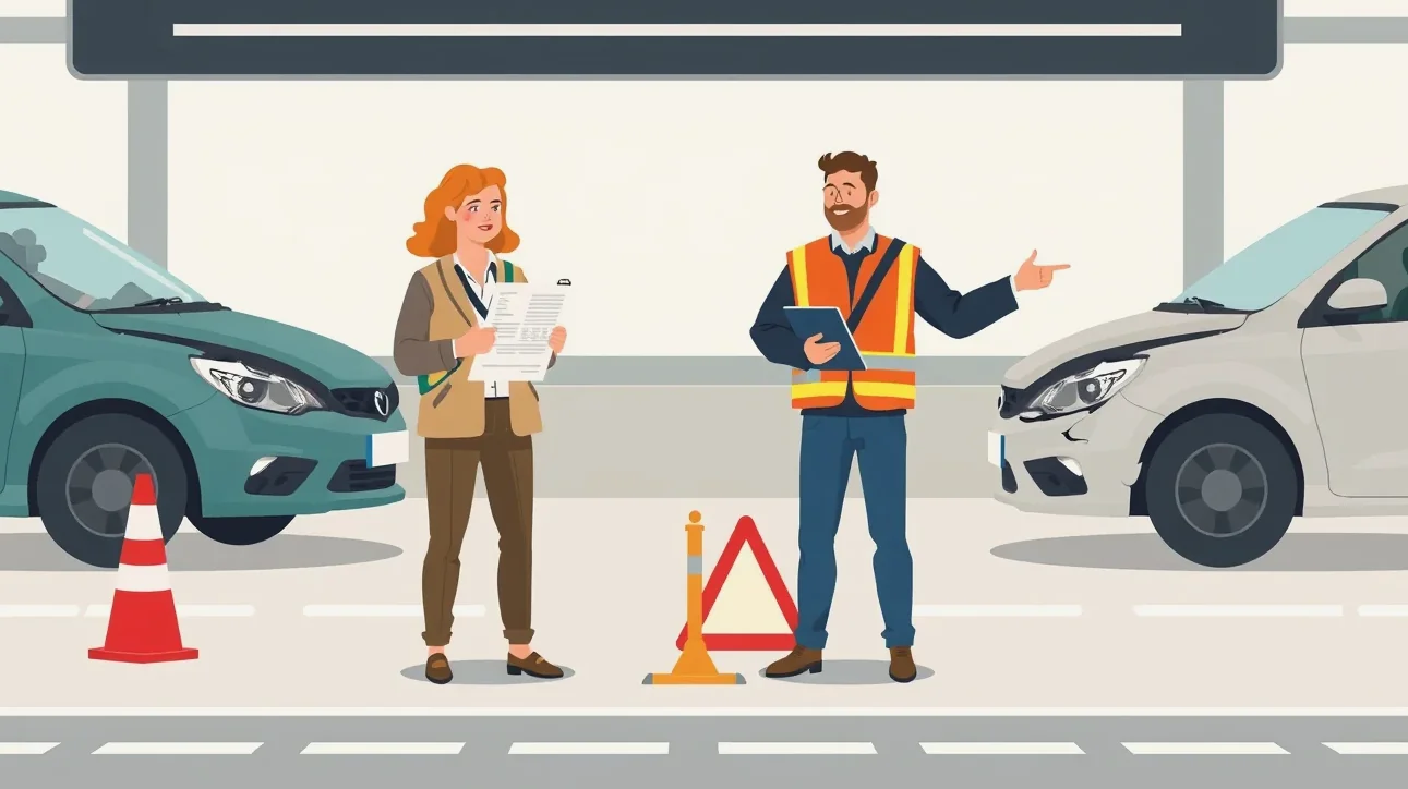 Osobné auto na diaľničnom hraničnom priechode pri rannom dochádzaní za prácou do zahraničia