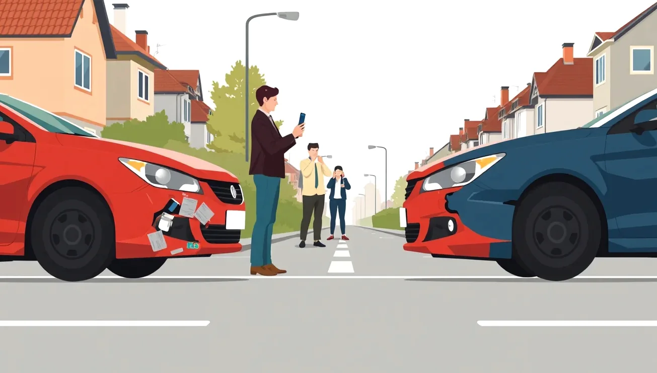 Poškodené osobné auto po dopravnej nehode odťahované asistenčnou službou