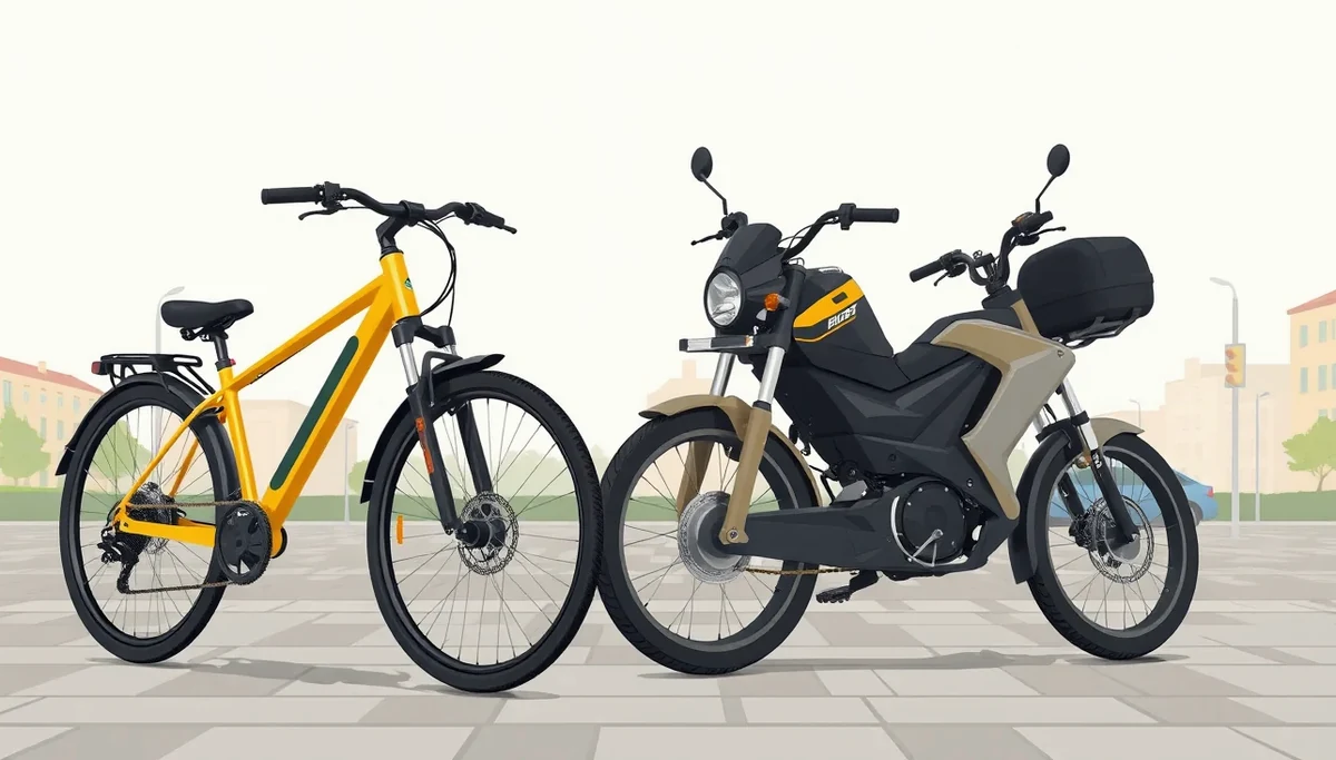 Zrážka dvoch cyklistov na mestskej križovatke s poškodeným bicyklom