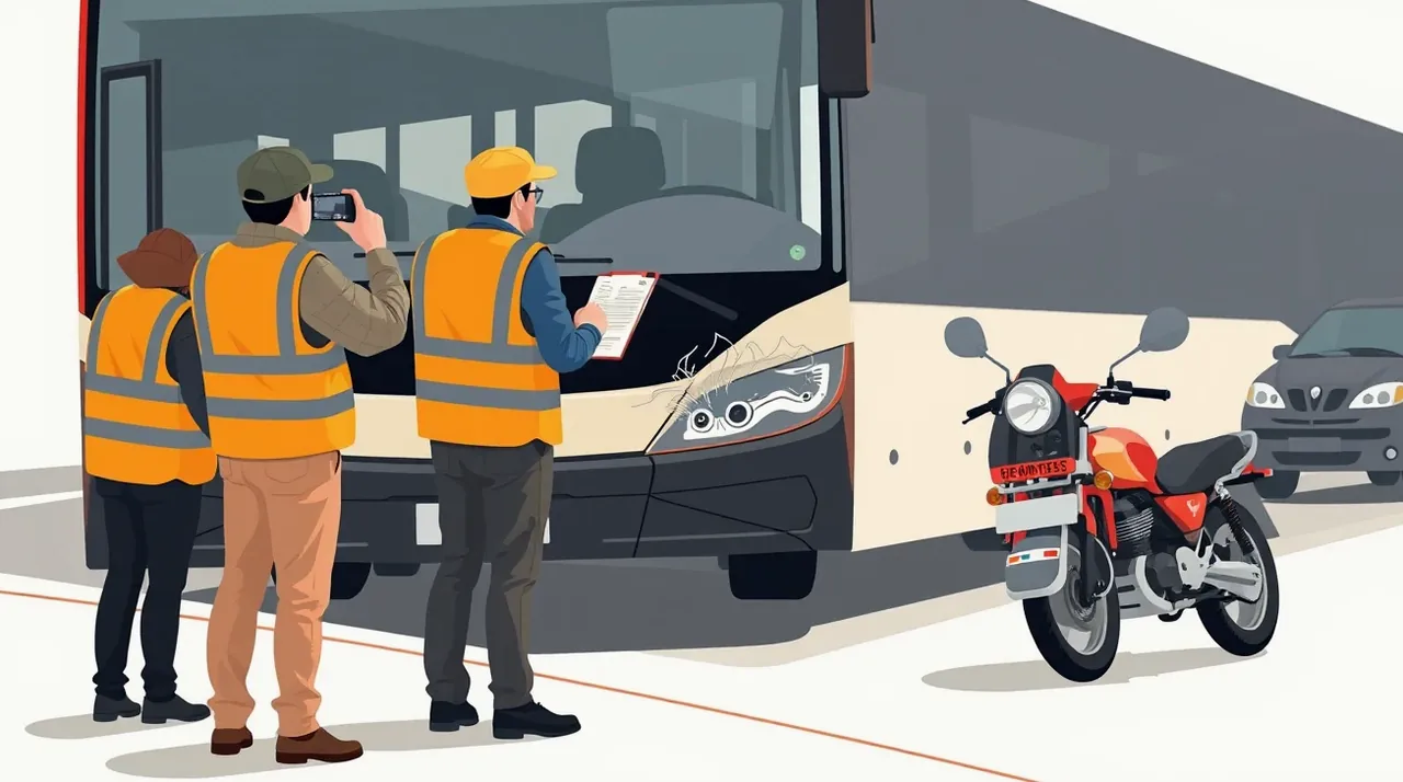 Moderný nízkopodlažný linkový autobus stojaci na zastávke verejnej dopravy