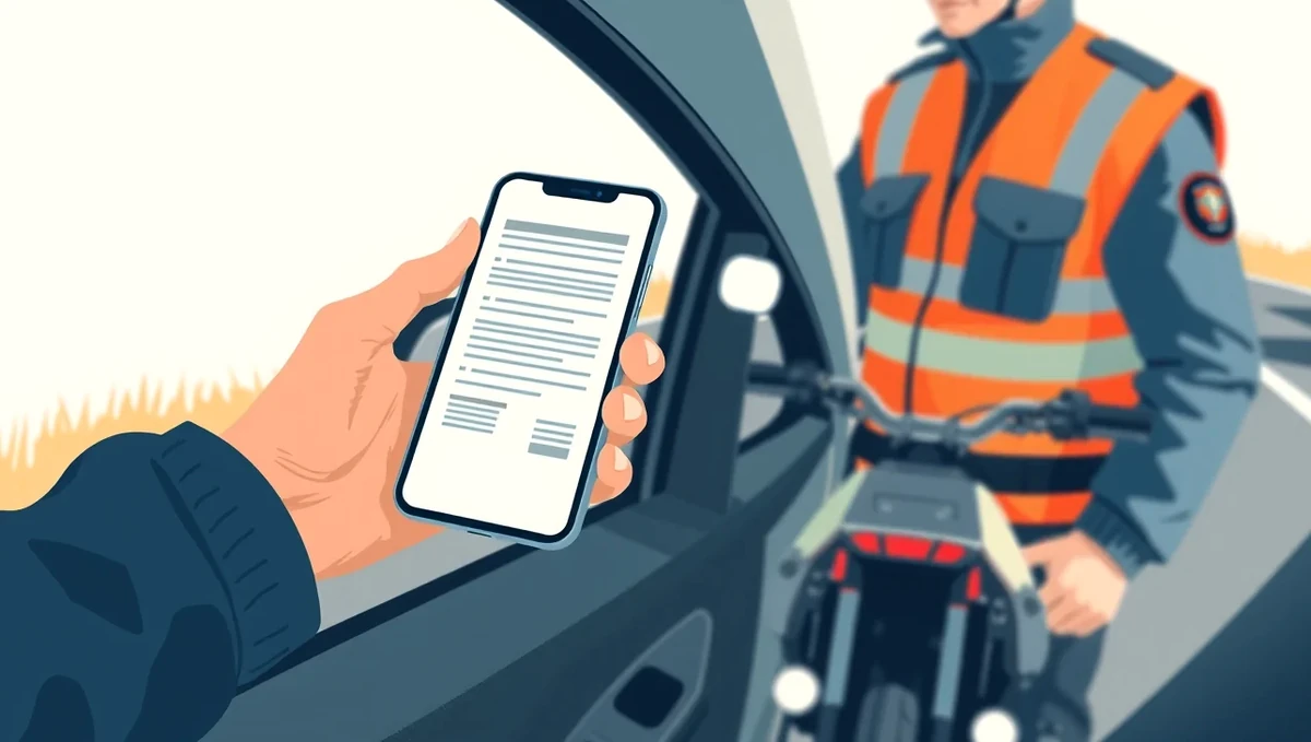 Starší vodič kontrolujúci motor vozidla Škoda pred rodinným domom