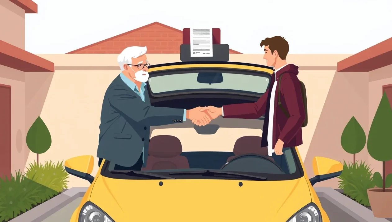 Predná maska a logo moderného osobného auta Volkswagen na parkovisku