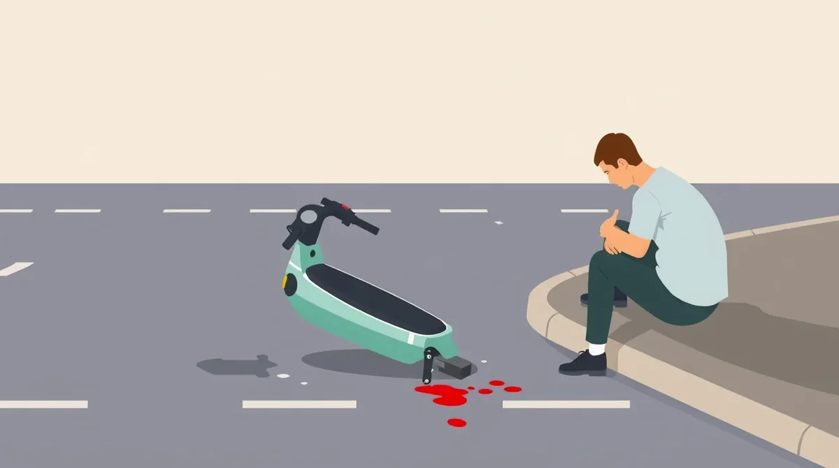 Jazdec na rýchlom elektrickom bicykli speed pedelec s prilbou na asfaltovej ceste